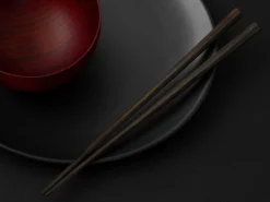 ORYOKI Essstäbchen*Japanische Essstäbchen Kanso ebony, Ebenholz
