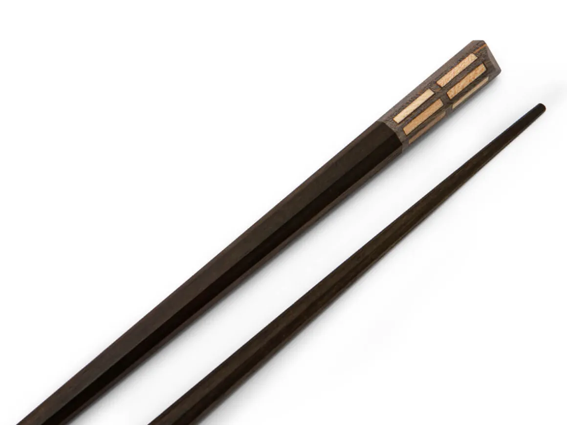 ORYOKI Essstäbchen*Japanische Essstäbchen MIKAGE, Ebenholz