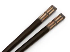 ORYOKI Essstäbchen*Japanische Essstäbchen MIKAGE, Ebenholz