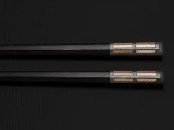 ORYOKI Essstäbchen*Japanische Essstäbchen MIKAGE, Ebenholz