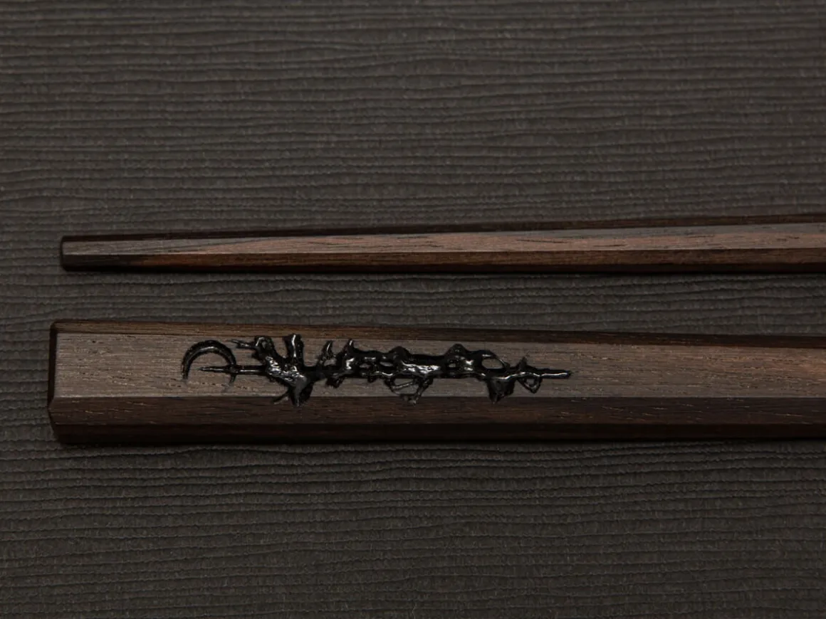ORYOKI Essstäbchen*Japanische Essstäbchen MOON Ebony, 240 mm