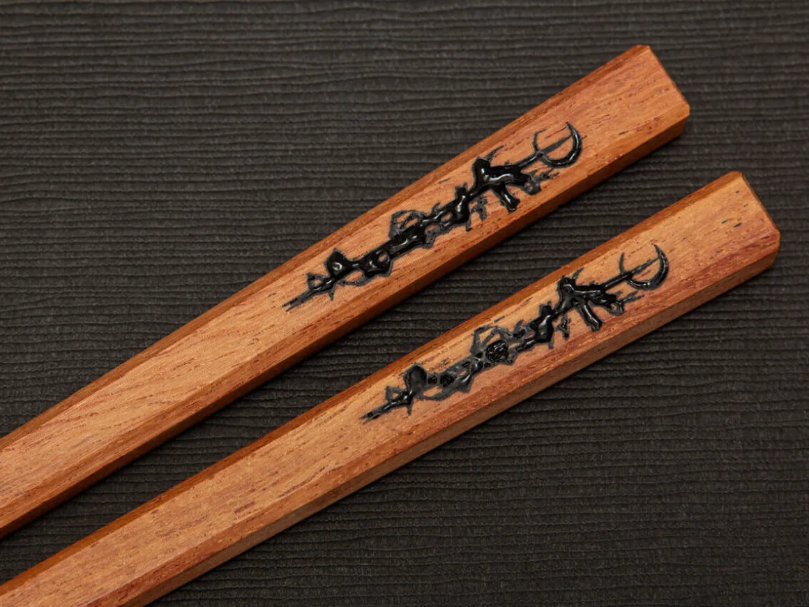 ORYOKI Essstäbchen*Japanische Essstäbchen MOON Granadillo, 240 mm
