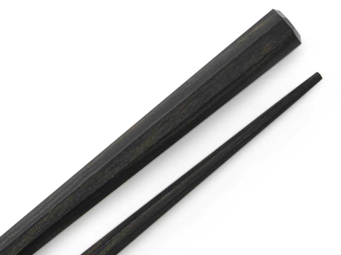 ORYOKI Essstäbchen*Japanische Essstäbchen Senren ebony, Ebenholz