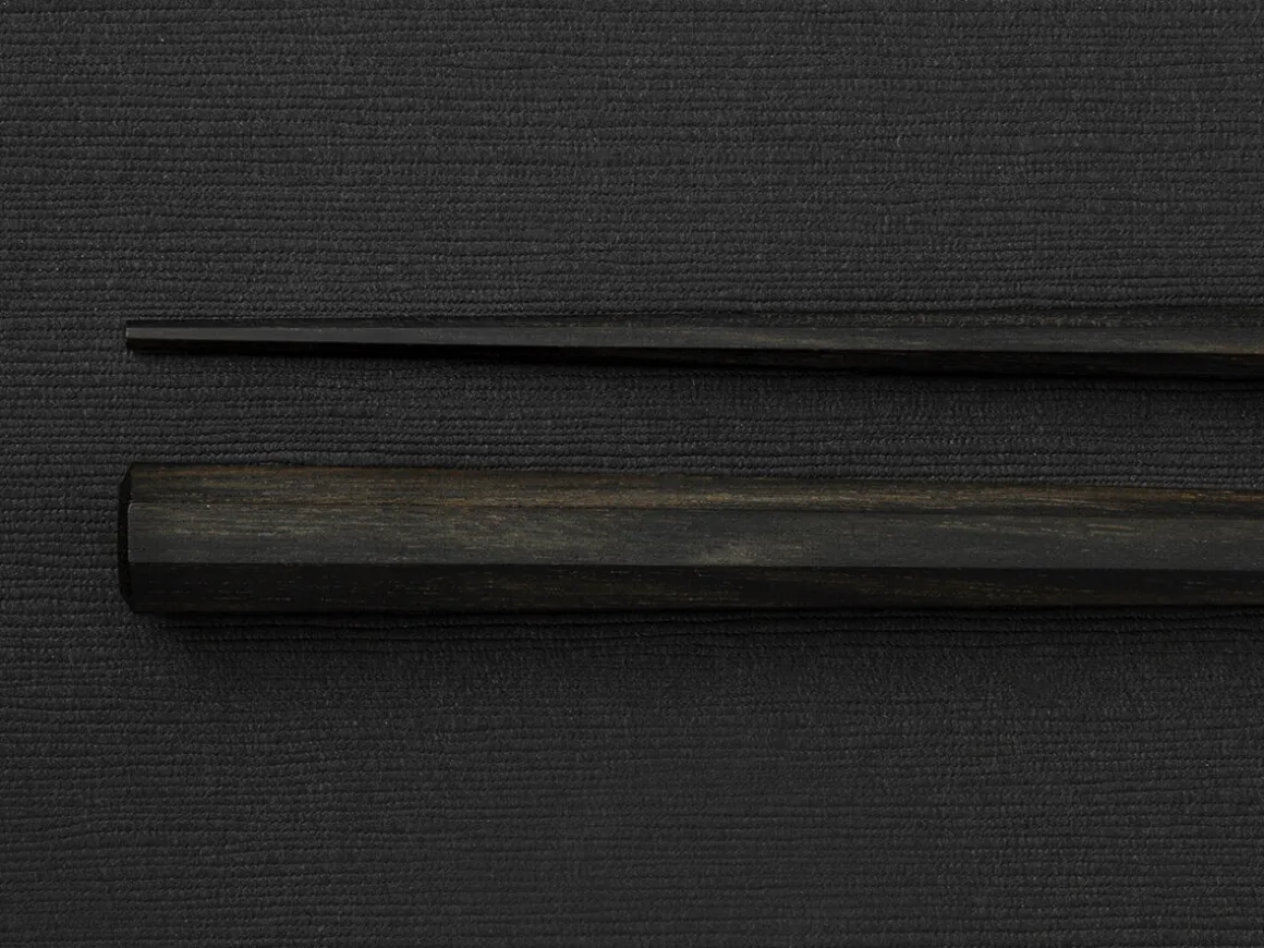 ORYOKI Essstäbchen*Japanische Essstäbchen Senren ebony, Ebenholz