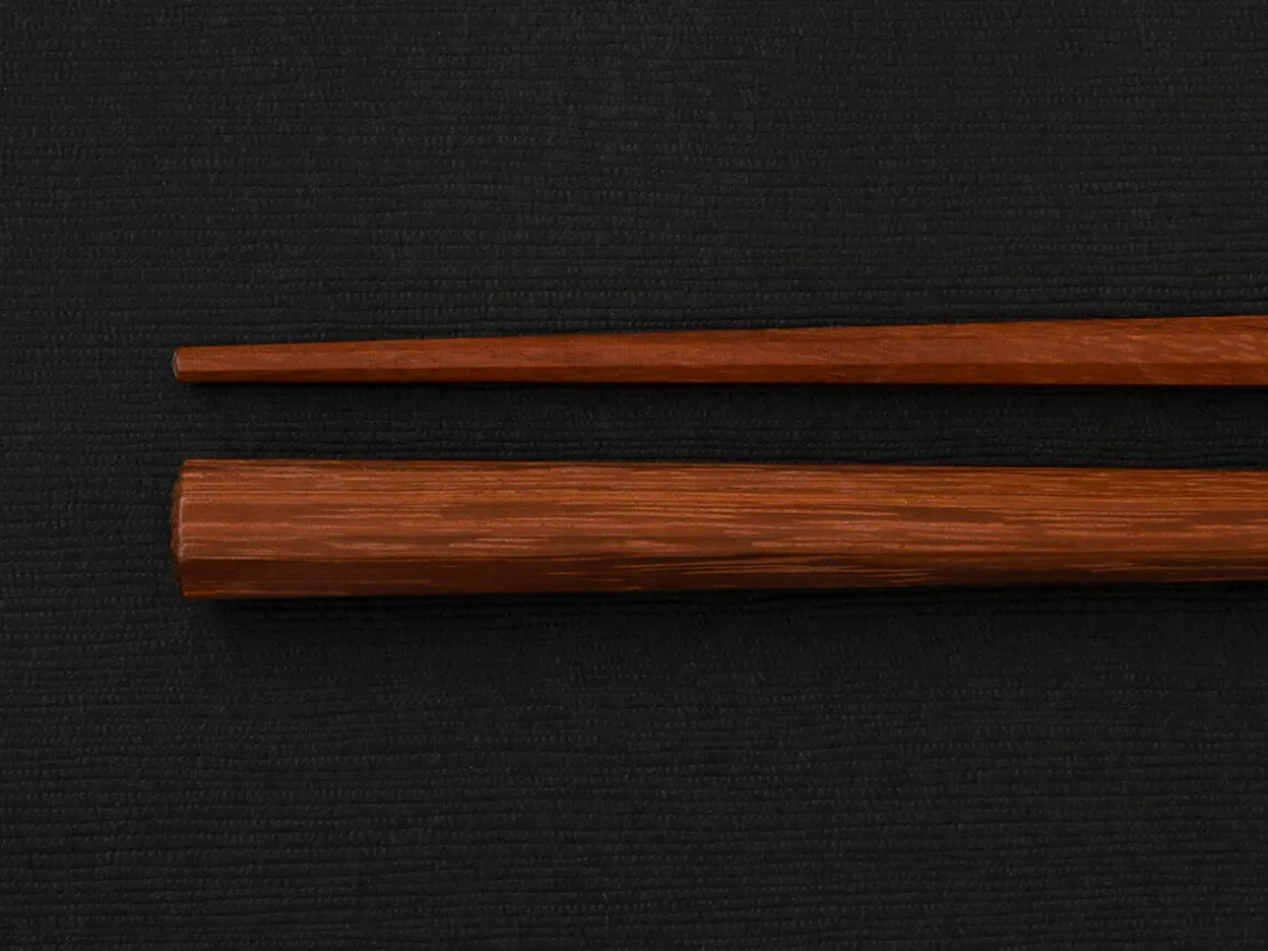 ORYOKI Essstäbchen*Japanische Essstäbchen Senren shitan, Rosenholz