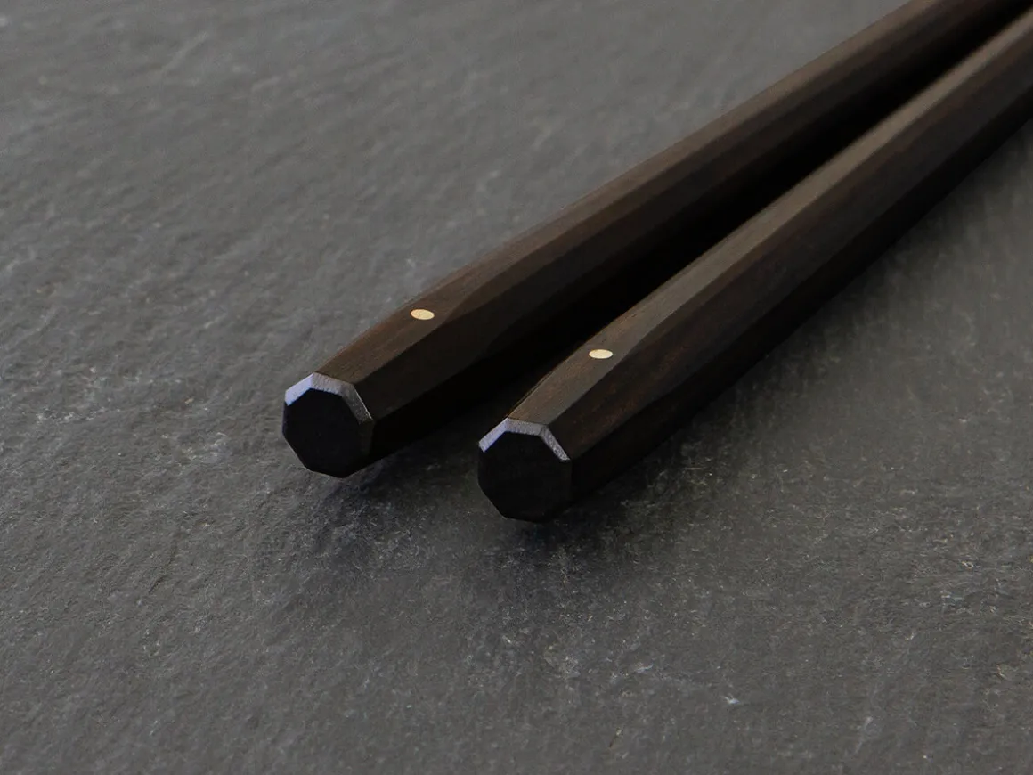 ORYOKI Essstäbchen*Japanische Essstäbchen Tokusen ebony, Ebenholz
