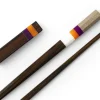 ORYOKI Essstäbchen*Japanische Essstäbchen Valencia Scent, Ebenholz, mit Ablage