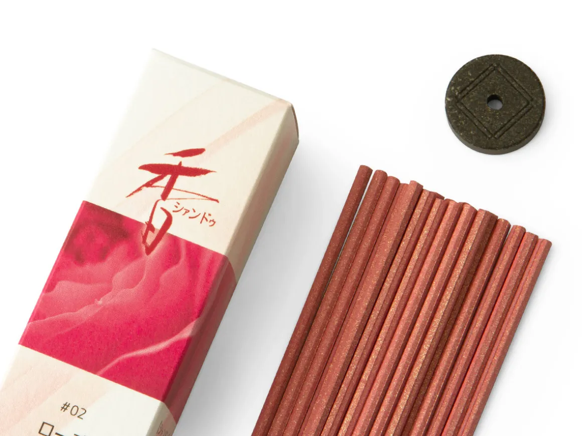 ORYOKI Räucherstäbchen*Japanische Räucherstäbchen Xiang Do Rose
