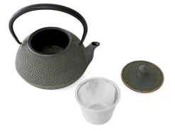 ORYOKI Japanische Teekannen|Teekanne Gusseisen*Japanische Teekanne Gusseisen Arare, Bronze, 1,2 l