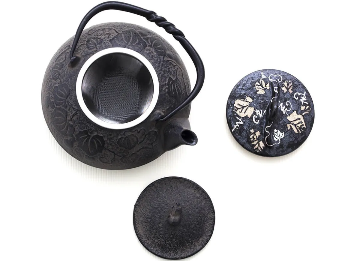 ORYOKI Japanische Teekannen|Teekanne Gusseisen*Japanische Teekanne Gusseisen Gourd, 0,5 L