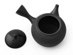 ORYOKI Japanische Teekannen|Teegeschirr*Japanische Teekanne Tokoname Tobikanna Kuro