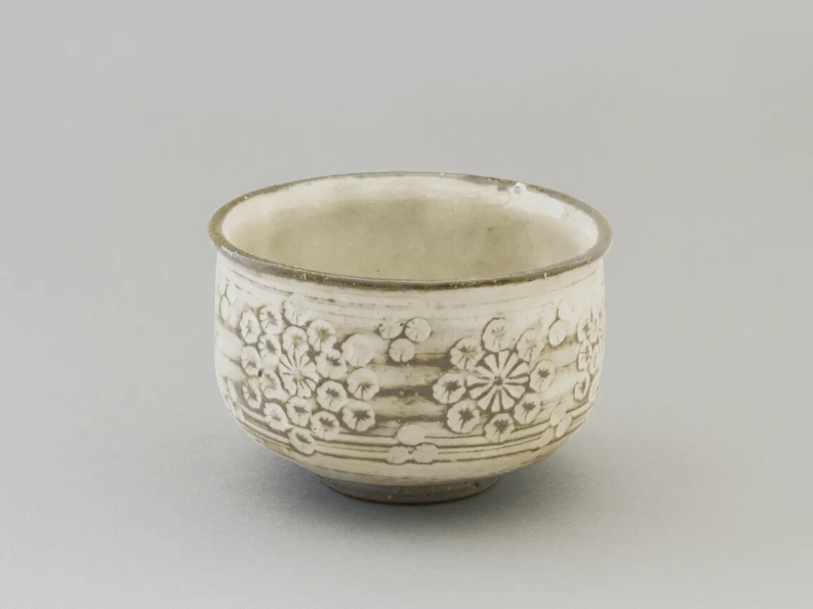 ORYOKI Teeschalen Und Becher|Teegeschirr*Japanische Teeschale Kobiki Hana Mishima