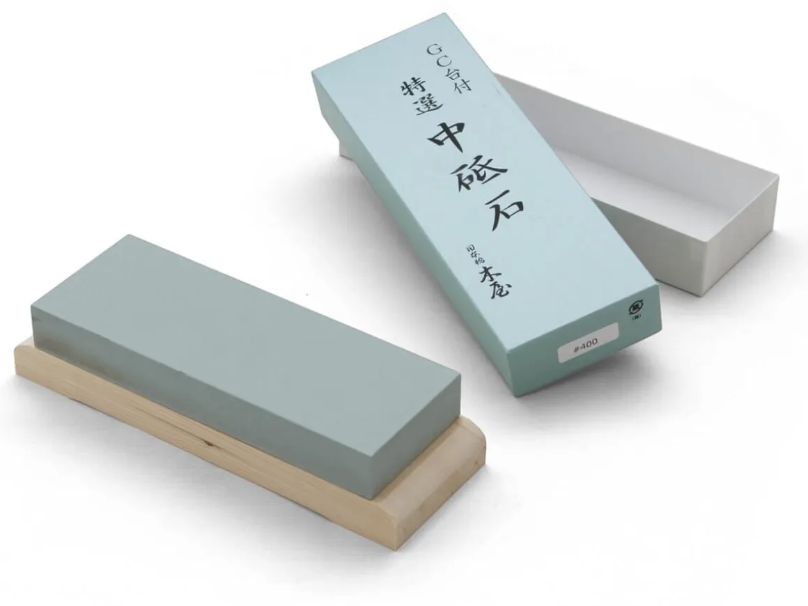 ORYOKI Messer-Zubehör|Schleifsteine*Japanischer Messer Schleifstein KIYA, Körnung 400