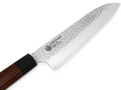 ORYOKI Santokumesser*Japanisches Messer Shichi Santoku 170, Hammerschlag