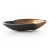 ORYOKI Sushi Saucenschalen|Japanisches Porzellan*Japanisches Soßenschälchen Sou, schwarz-gold