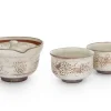 ORYOKI Japanische Teekannen|Teegeschirr*Japanisches Teeservice Kobiki Hana Mischima, 3-teilig