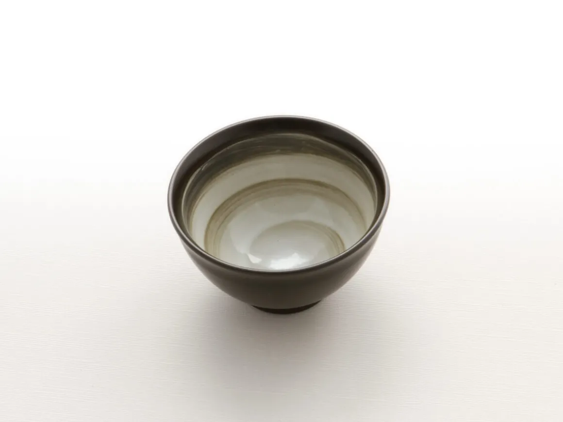 ORYOKI Japanische Teekannen|Teegeschirr*Japanisches Teeservice Kuro Hiramaru, 6-teilig