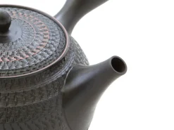 ORYOKI Japanische Teekannen|Teegeschirr*Japanisches Teeservice 6-teilig, Kyusu Tokoname Sendan Maru