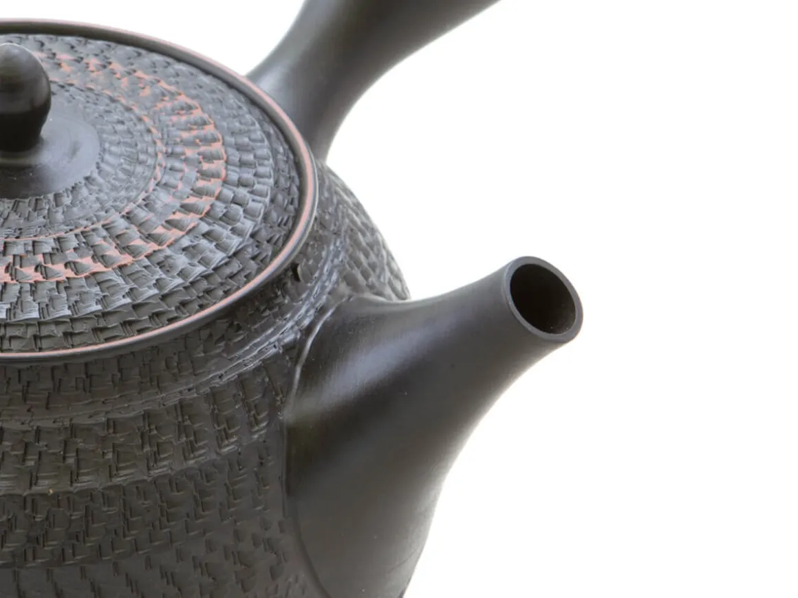 ORYOKI Japanische Teekannen|Teegeschirr*Japanisches Teeservice 6-teilig, Kyusu Tokoname Sendan Maru