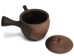 ORYOKI Japanische Teekannen|Teegeschirr*Japanisches Teeservice, 6-teilig, Kyusu Tokoname Sendan Kaku
