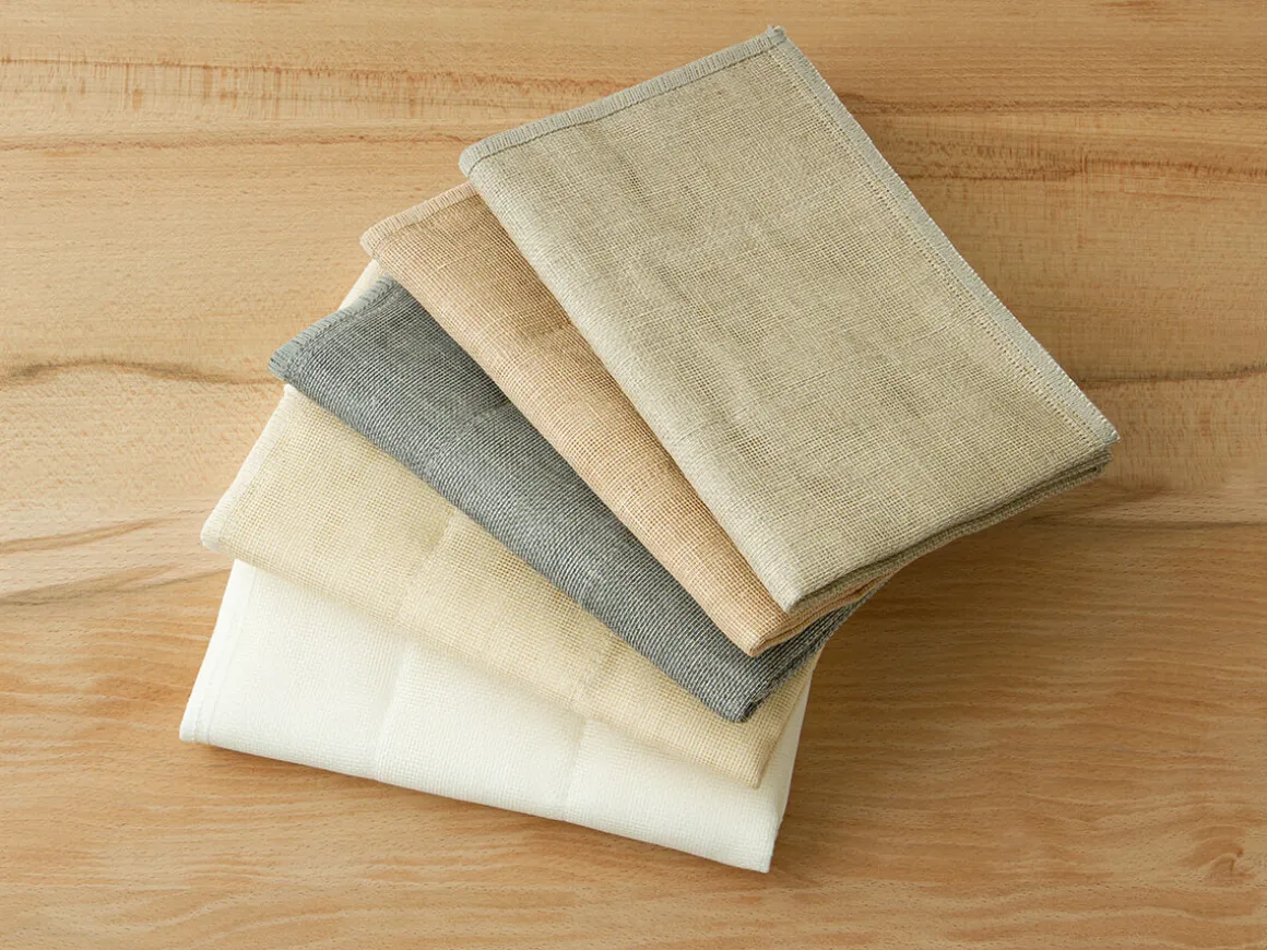 ORYOKI Zubehör*Küchentuch Natural Rayon, 35cm x 35cm