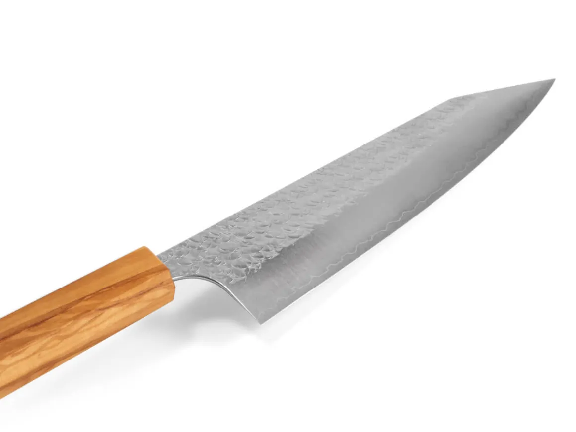 ORYOKI Gyuto Messer*Kiritsuke Messer MINAMO 210, SG2, Olive