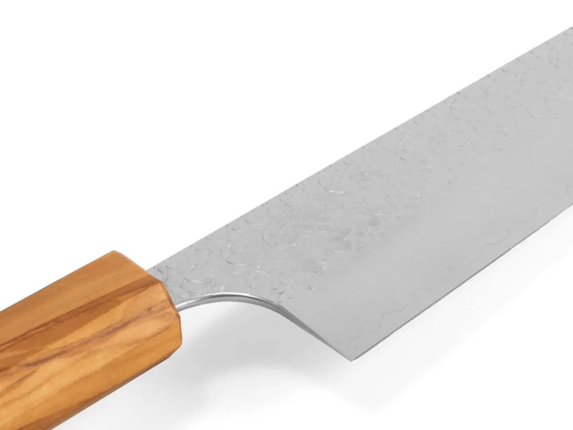 ORYOKI Gyuto Messer*Kiritsuke Messer MINAMO 210, SG2, Olive