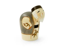 ORYOKI Kokeshi*Kokeshi: Holzfigur Enmanchoju (Paar)
