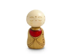 ORYOKI Kokeshi*Kokeshi: Holzfigur Mönch