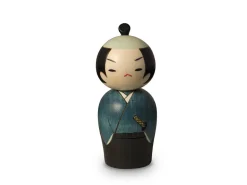 ORYOKI Kokeshi*Kokeshi: Holzfigur Samurai