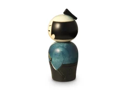 ORYOKI Kokeshi*Kokeshi: Holzfigur Samurai
