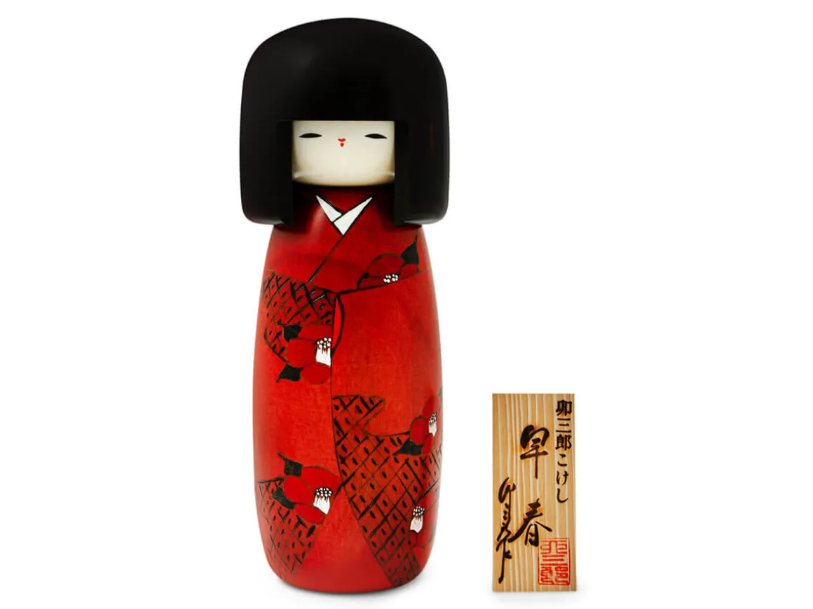 ORYOKI Kokeshi*Kokeshi: Holzfigur Soshun