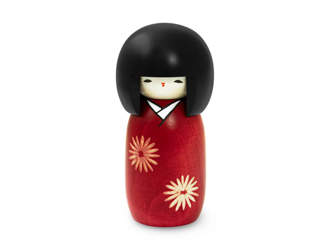 ORYOKI Kokeshi*Kokeshi: Holzpuppe Nogiku
