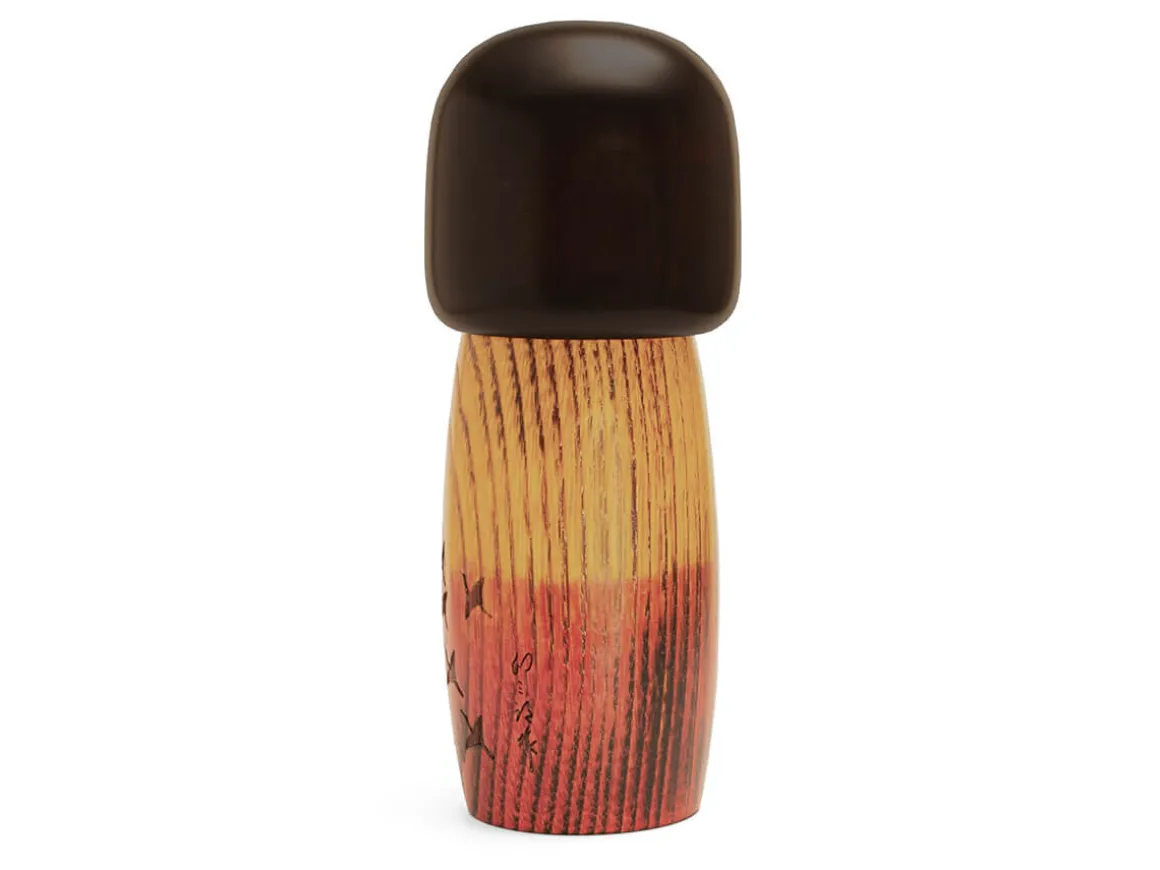ORYOKI Kokeshi*Kokeshi: Holzpuppe Tsuru no mai