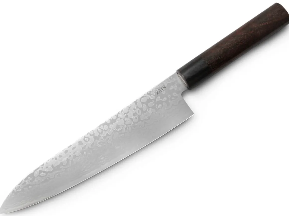 ORYOKI Gyuto Messer|Damastmesser*KYUSAKICHI ZA Damascus Gyutou 210, 69 Lagen