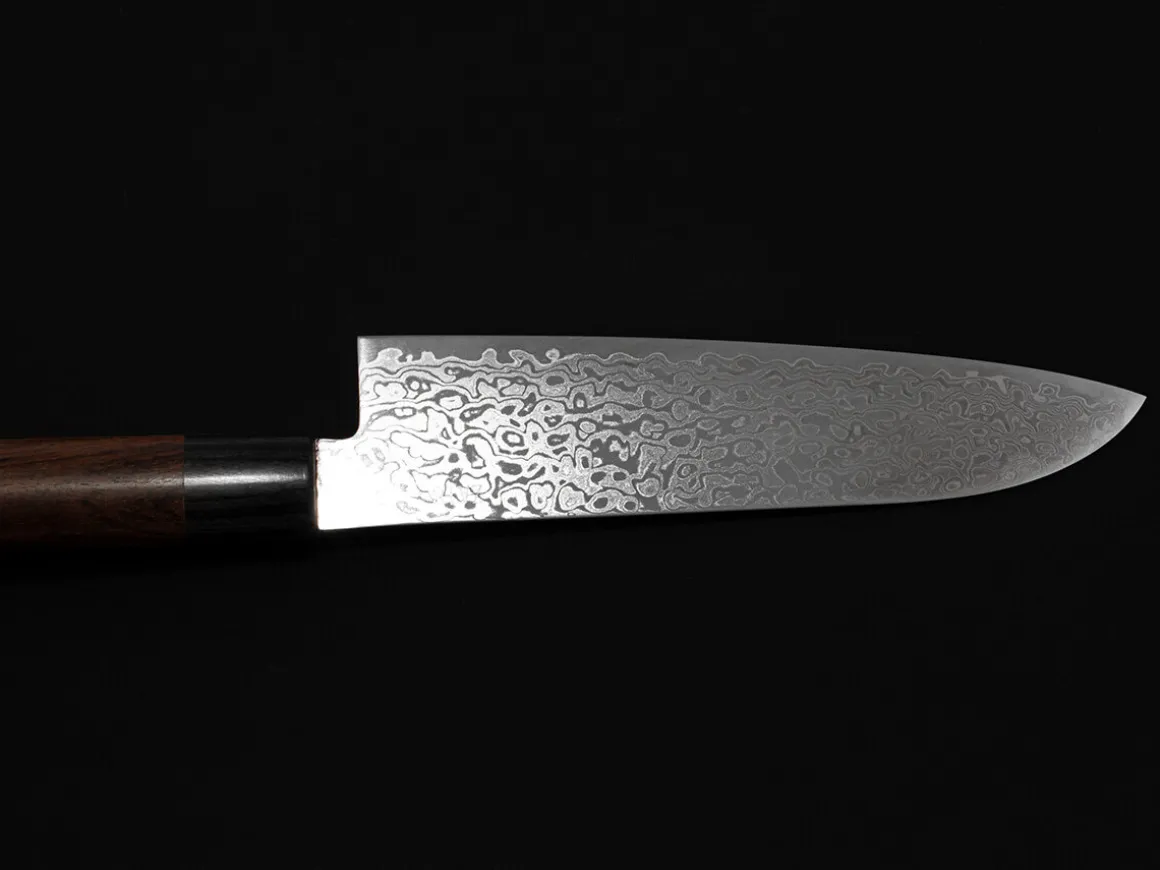 ORYOKI Santokumesser|Damastmesser*KYUSAKICHI ZA Damascus Santoku 180, 69 Lagen