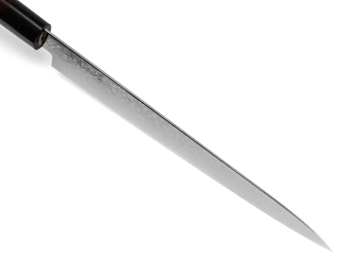 ORYOKI Sashimi Messer|Damastmesser*KYUSAKICHI ZA Damascus Sujihiki 240, 69 Lagen