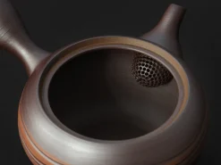 ORYOKI Japanische Teekannen|Teegeschirr*Kyusu Akebono Ryusen, Banko Yaki, 250 ml