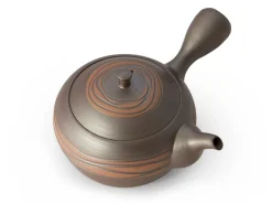 ORYOKI Japanische Teekannen|Teegeschirr*Kyusu Akebono Ryusen, Banko Yaki, 350 ml