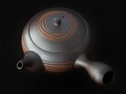 ORYOKI Japanische Teekannen|Teegeschirr*Kyusu Akebono Ryusen, Banko Yaki, 350 ml