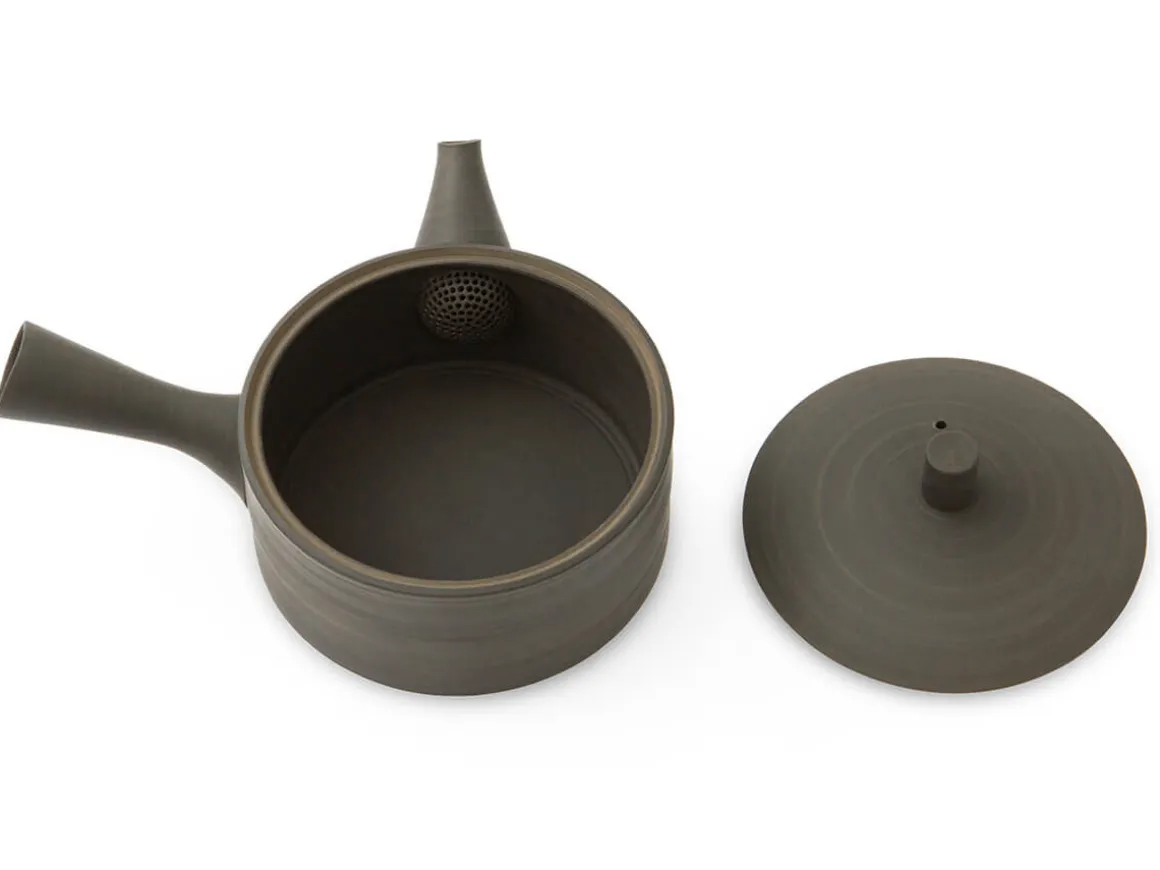 ORYOKI Japanische Teekannen|Teegeschirr*Kyusu Furatto, 250 ml, von Koji Iwase