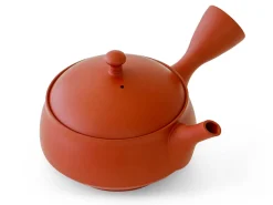 ORYOKI Japanische Teekannen|Teegeschirr*Kyusu Hirakaku Shu, 220 ml, von Tatsuo Umehara
