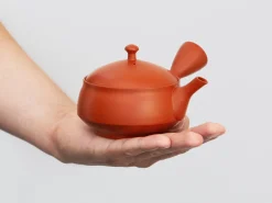 ORYOKI Japanische Teekannen|Teegeschirr*Kyusu Hirakaku Shu, 220 ml, von Tatsuo Umehara