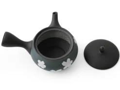 ORYOKI Japanische Teekannen|Teegeschirr*Kyusu Hiranaru Sakura, japanische Teekanne