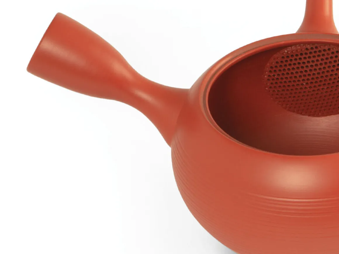 ORYOKI Japanische Teekannen|Teegeschirr*Kyusu Komakai sen, 290 ml Tatsuo Umehara
