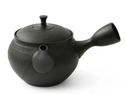 ORYOKI Japanische Teekannen|Teegeschirr*Kyusu Kuro Fukuro Biri, 360 ml, von Tatsuo Umehara