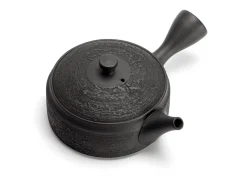 ORYOKI Japanische Teekannen|Teegeschirr*Kyusu Kuro Kittate Matsukawa, 180 ml