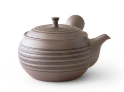 ORYOKI Japanische Teekannen|Teegeschirr*Kyusu Kuro Koma, Banko Yaki, 350 ml