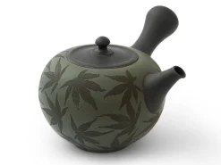 ORYOKI Japanische Teekannen|Teegeschirr*Kyusu Kuro Momiji, 270 ml, von Seiho Tsuzuki