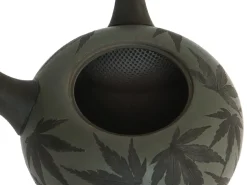 ORYOKI Japanische Teekannen|Teegeschirr*Kyusu Kuro Momiji, 270 ml, von Seiho Tsuzuki
